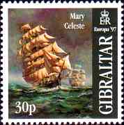 Mary Celeste stamp
