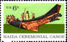 Haida ceremonial canoe